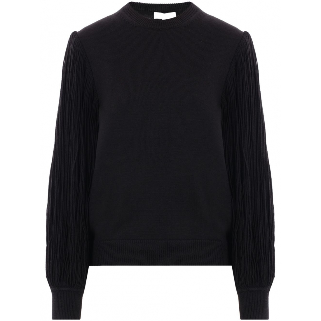 'Fringed-Sleeve' Pullover für Damen