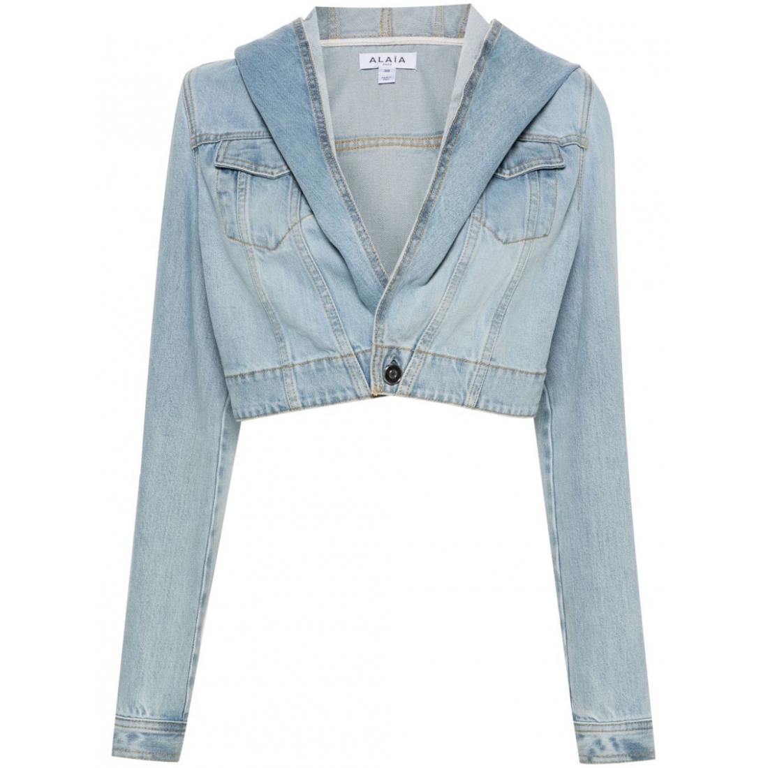 Veste en jeans 'Hooded' pour Femmes