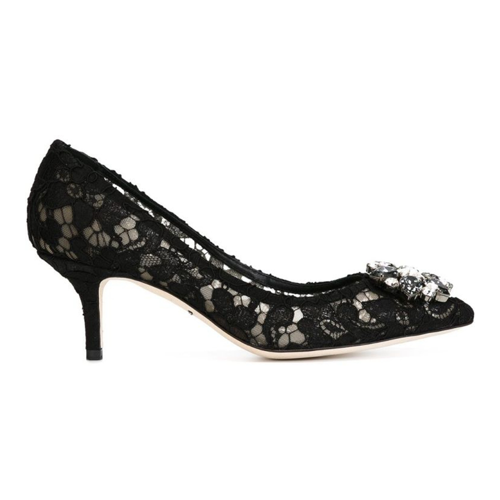 'Rainbow Lace 60Mm Brooch-Detail' Pumps für Damen