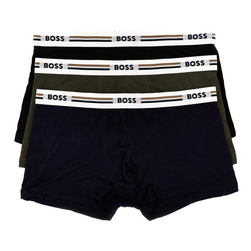 Boxer 'Logo' pour Hommes - 3 Pièces