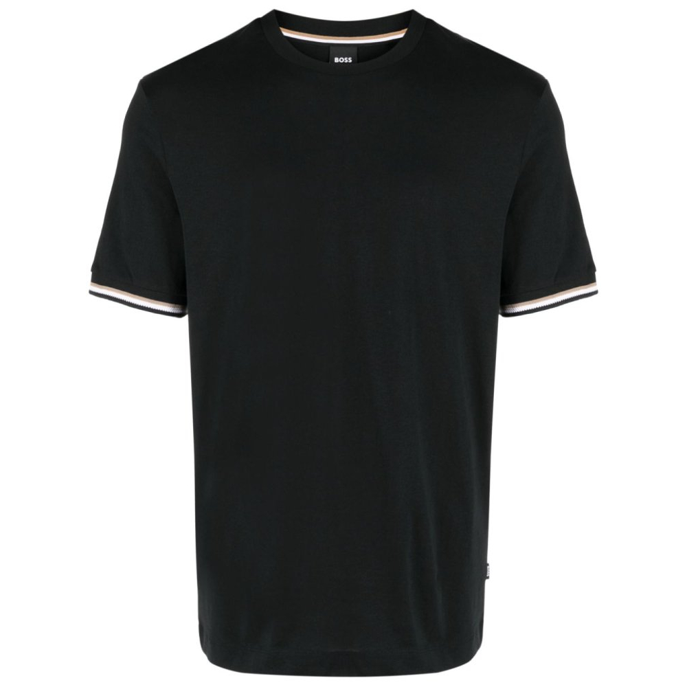 Men's 'Stripe-Trim' T-Shirt