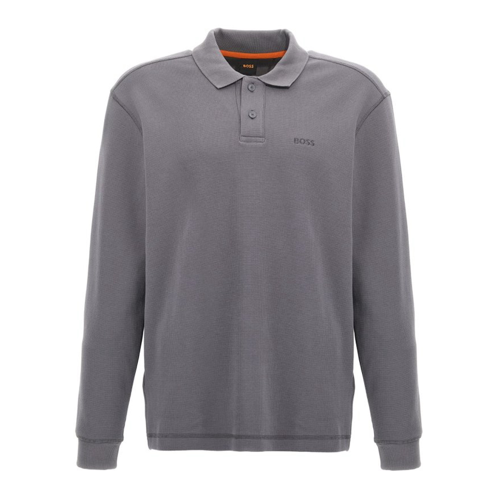 Men's 'Petempestolong' Long-Sleeve Polo Shirt