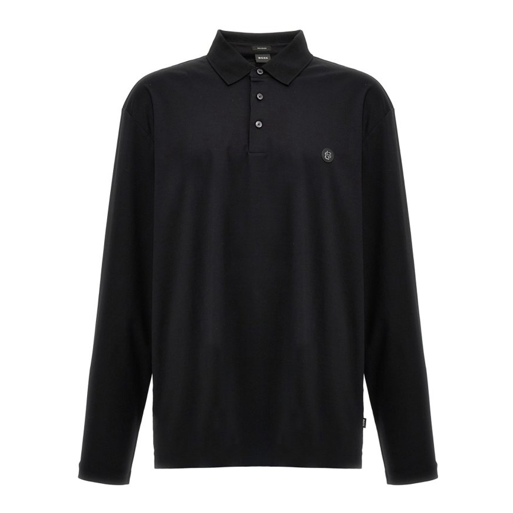 'Paley 01' Langärmeliges Poloshirt für Herren