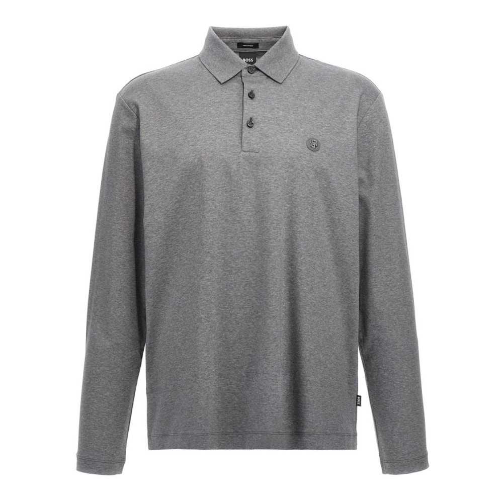 'Paley 01' Langärmeliges Poloshirt für Herren