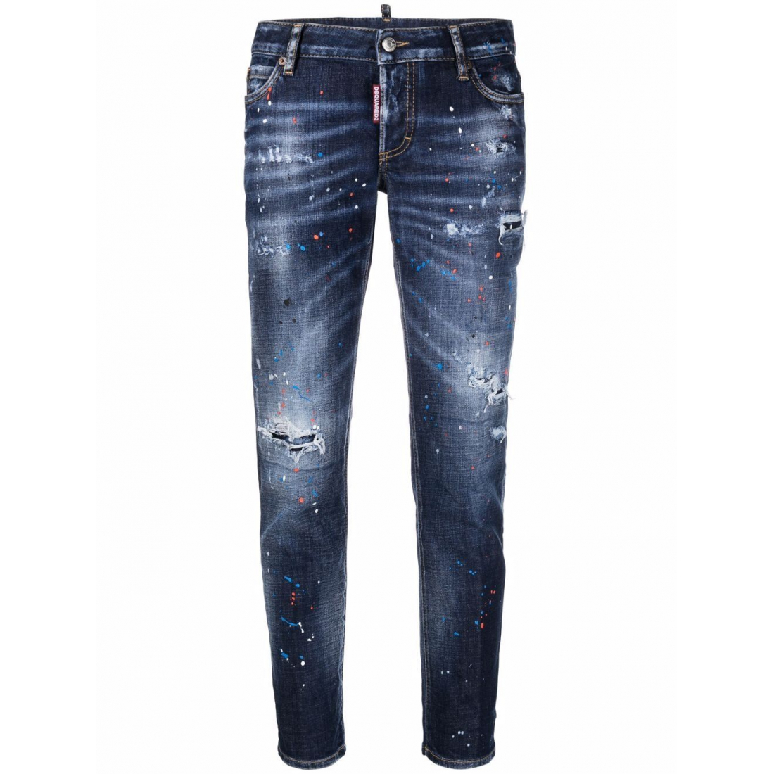 Jeans 'Paint-Splatter Effect' pour Femmes