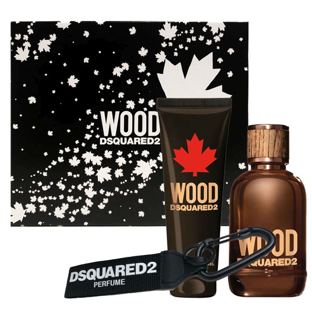 Coffret de parfum 'Wood Pour Homme' - 100 ml, 3 Pièces