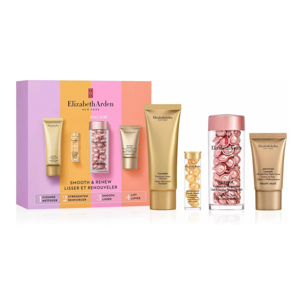 Coffret de soins de la peau 'Smooth & Renew' - 28 ml, 4 Pièces