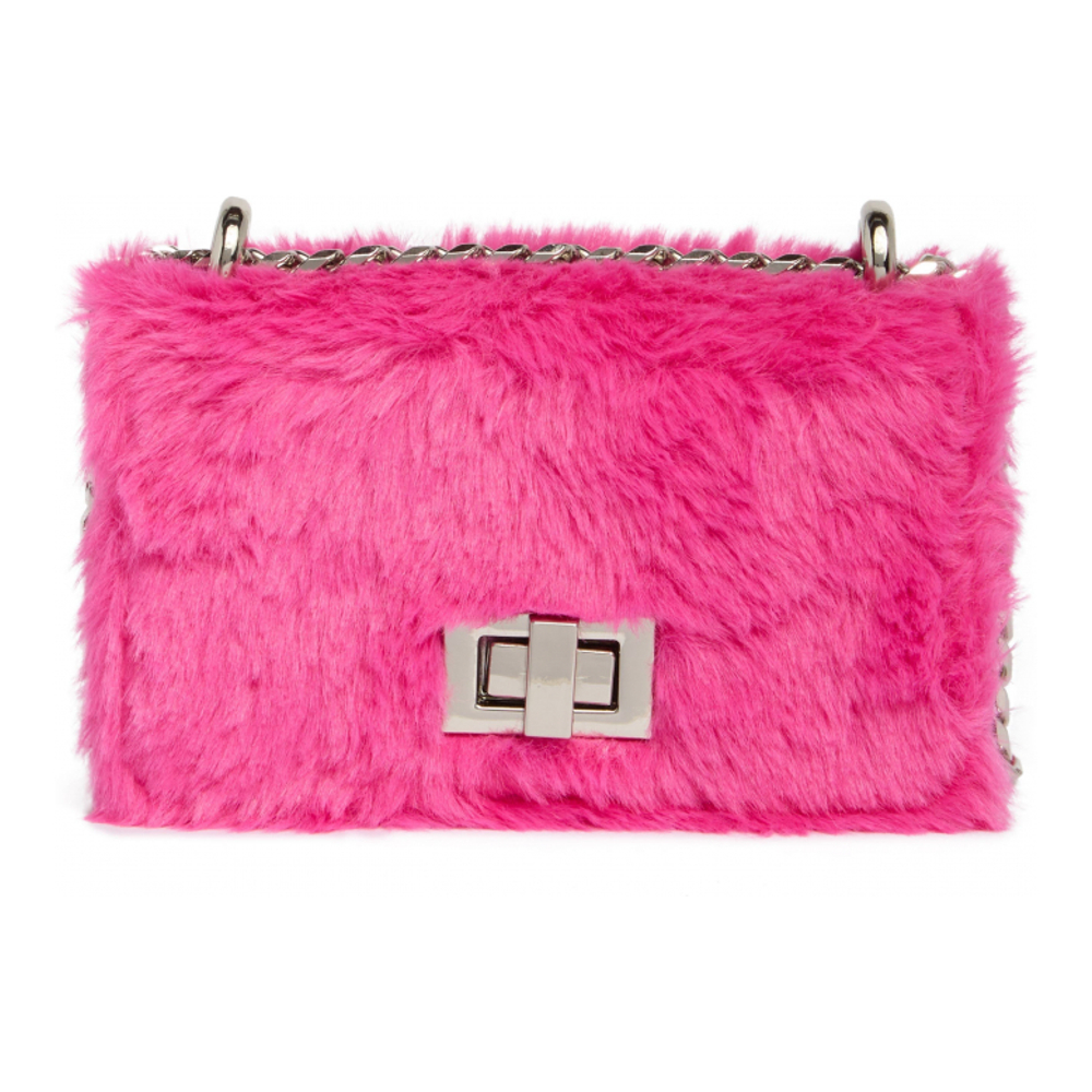 Women's 'Broy Faux Fur Mini' Crossbody Bag