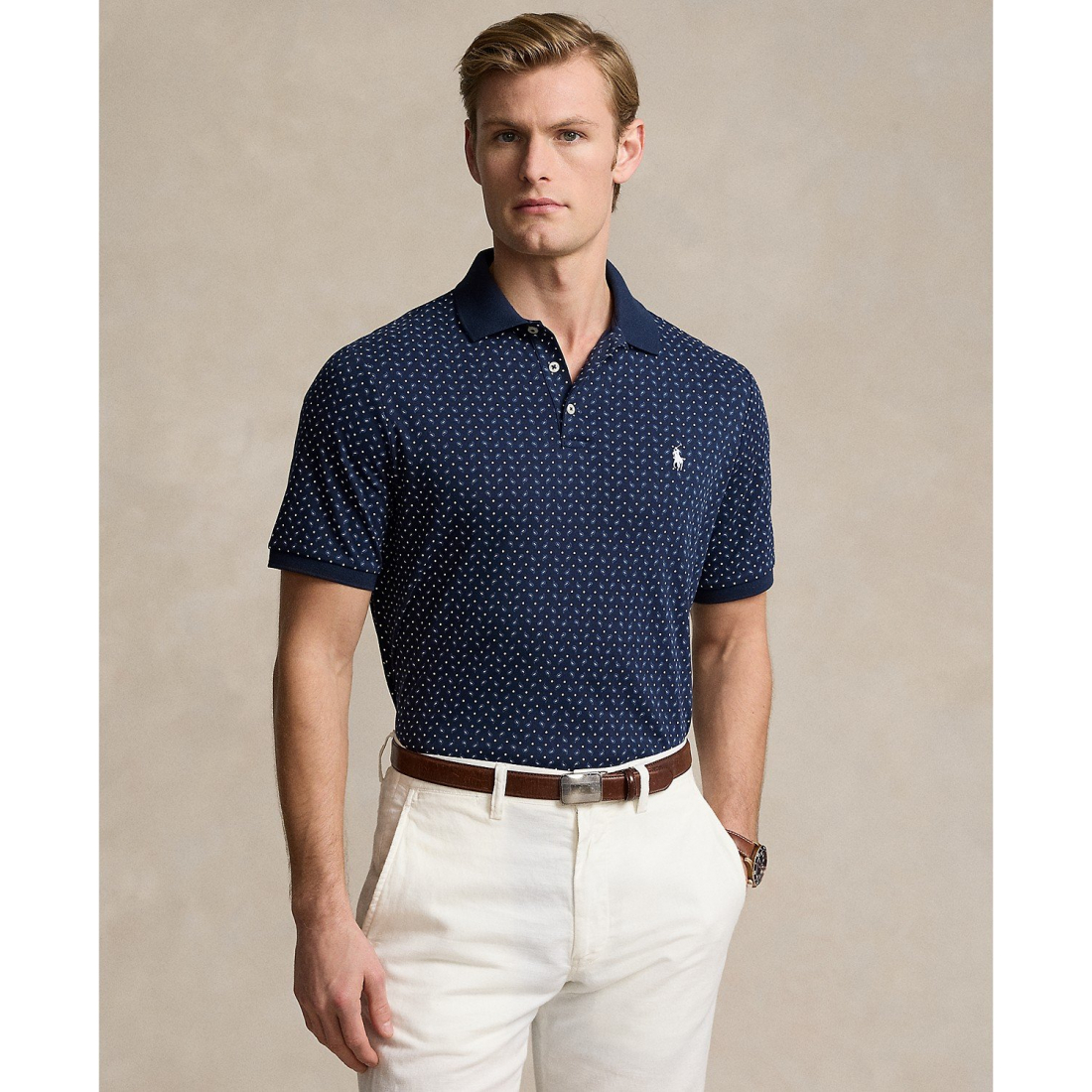 'Classic-Fit Soft' Polohemd für Herren