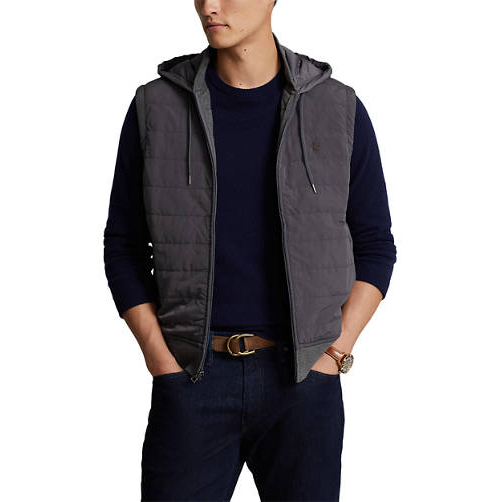 Gilet 'Hybrid Hooded Full Zip' pour Hommes