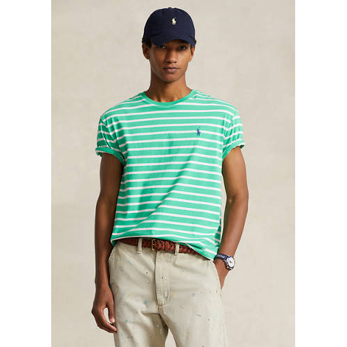 'Classic Fit Striped' T-Shirt für Herren