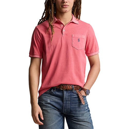 'Classic Fit Garment Dyed' Polohemd für Herren