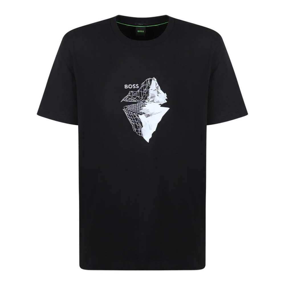 'Graphic-Print' T-Shirt für Herren