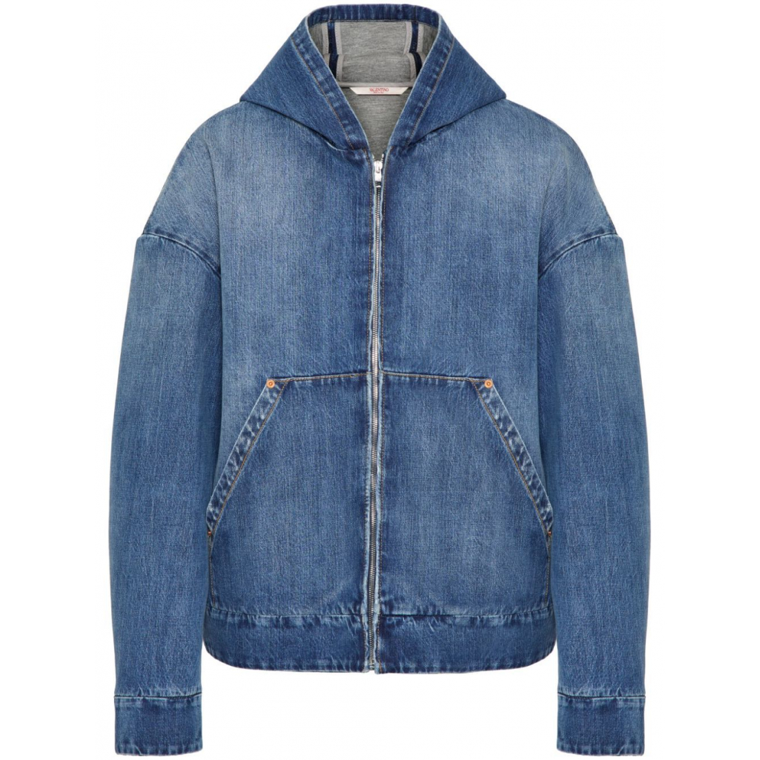 Veste en jeans 'Hooded' pour Hommes