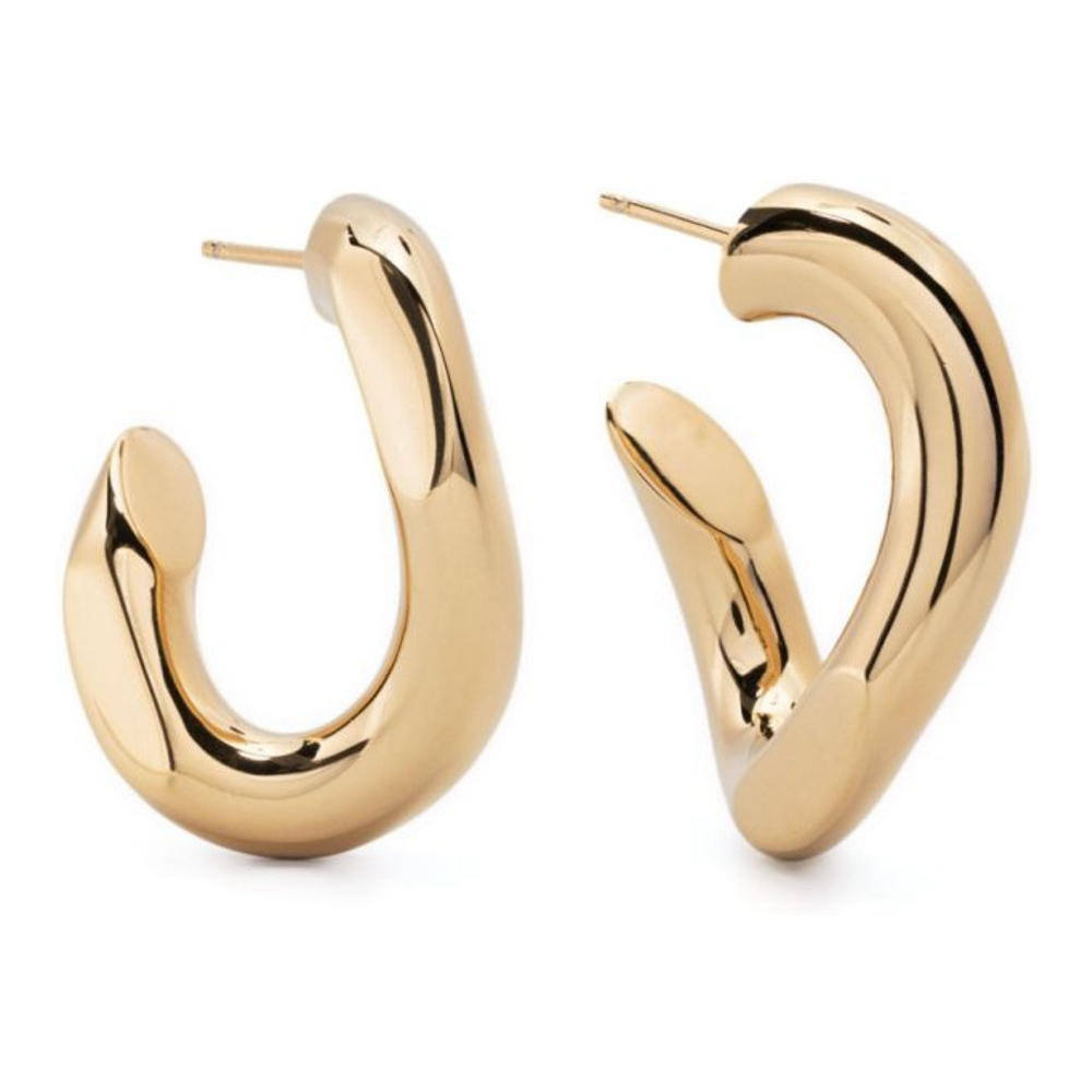 Boucles d'oreilles 'Links Sculpted-Hoop' pour Femmes