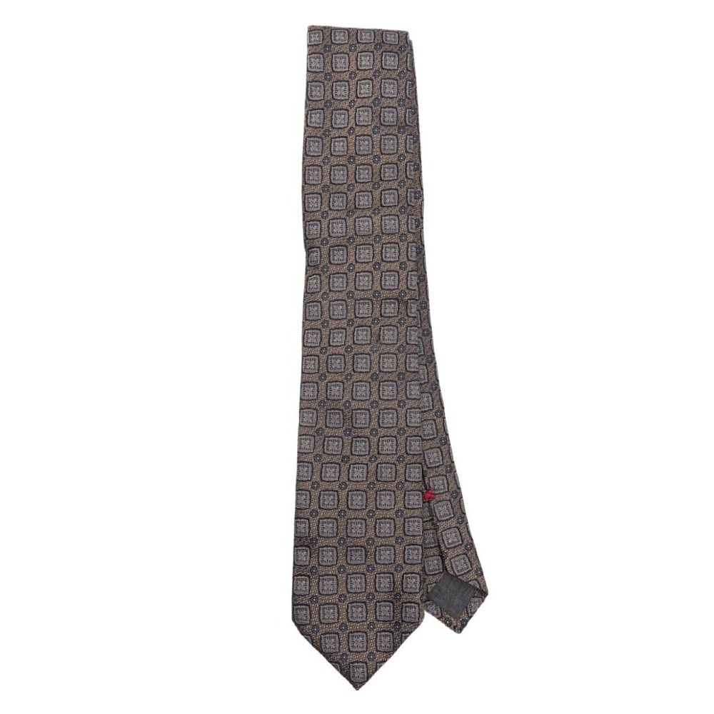 Men's 'Patterned-Jacquard' Tie