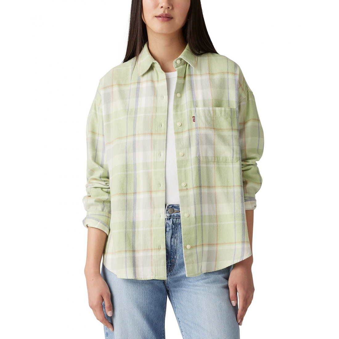 Women's 'Henri Plaid-Print' Shirt