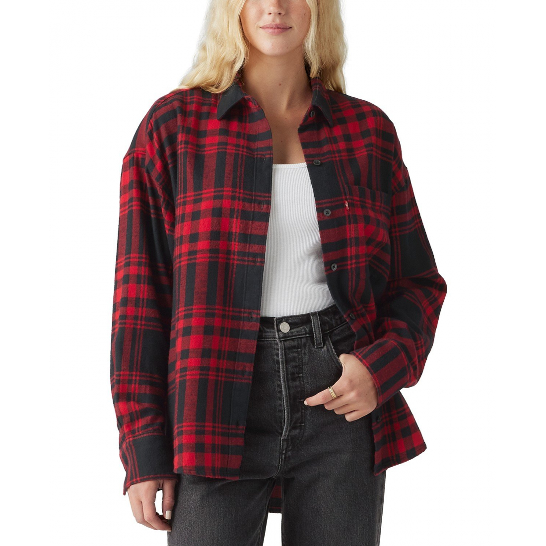 'Henri Plaid-Print' Hemd für Damen