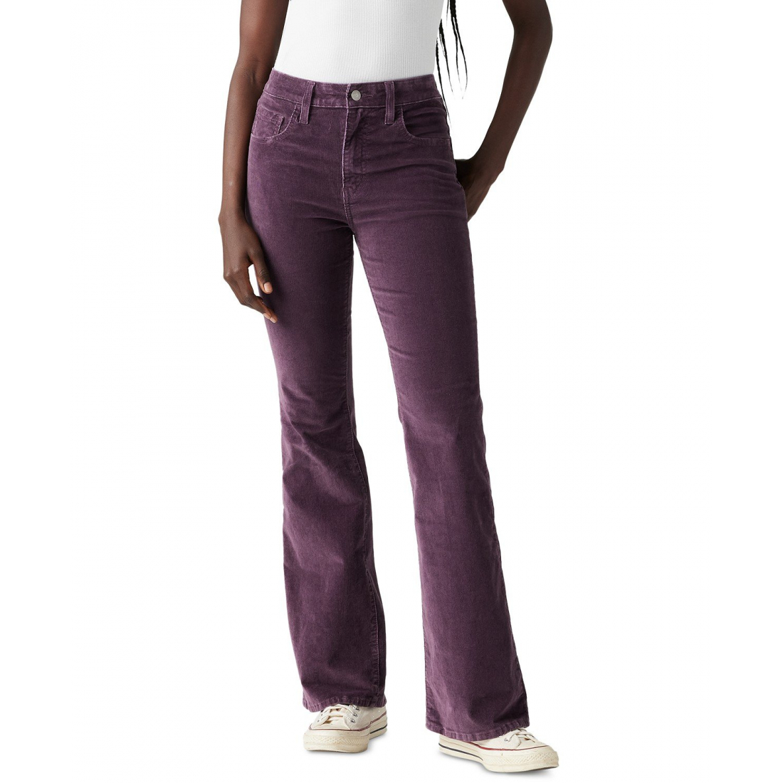 Jeans '726 High Rise Slim Fit Flare' pour Femmes