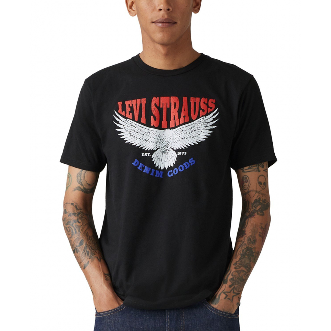 'Relaxed-Fit Wingspan Graphic' T-Shirt für Herren