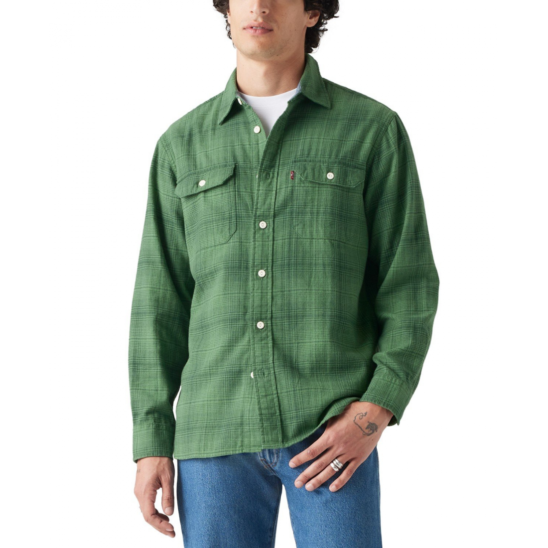 Chemise 'Worker Relaxed-Fit Button-Down' pour Hommes