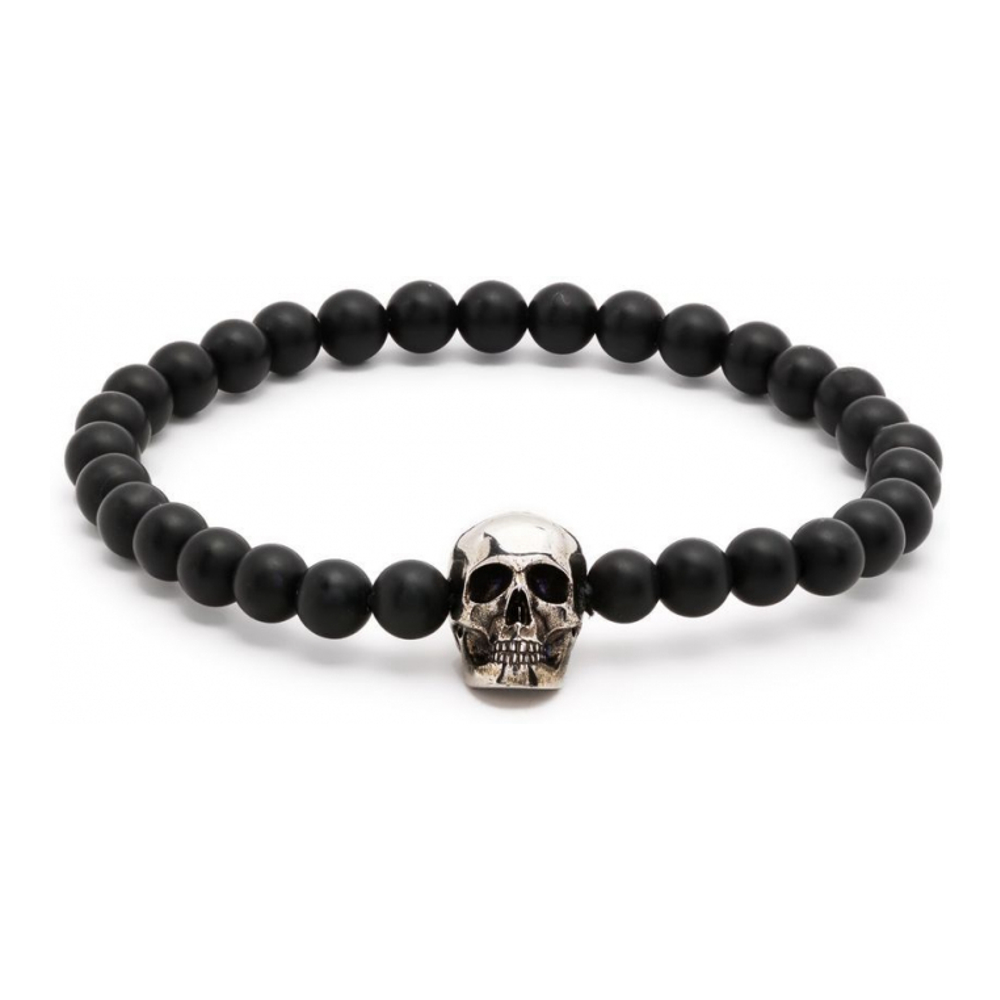 Men's 'Skull Beaded' Bracelet