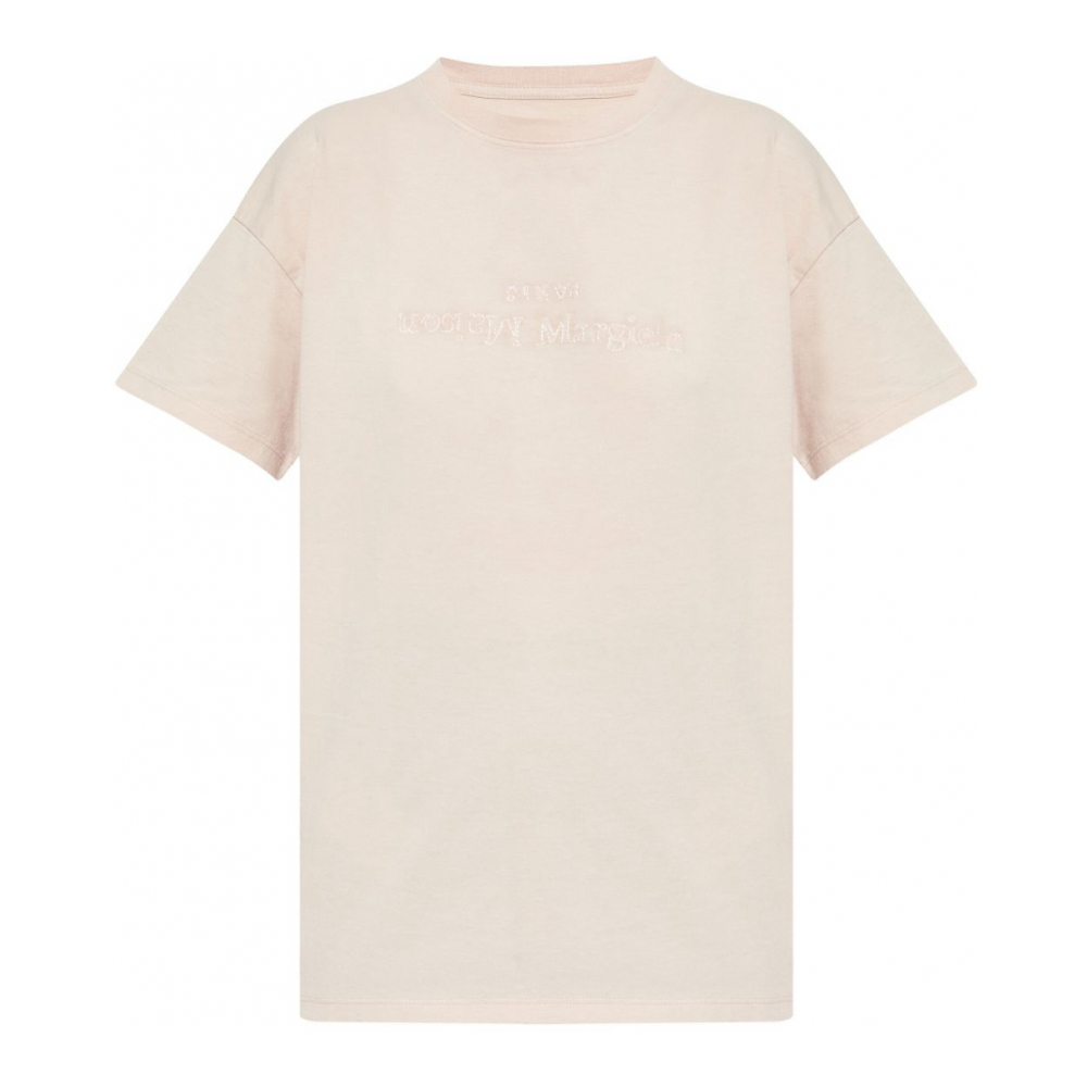 T-shirt 'Logo-Embroidered' pour Femmes