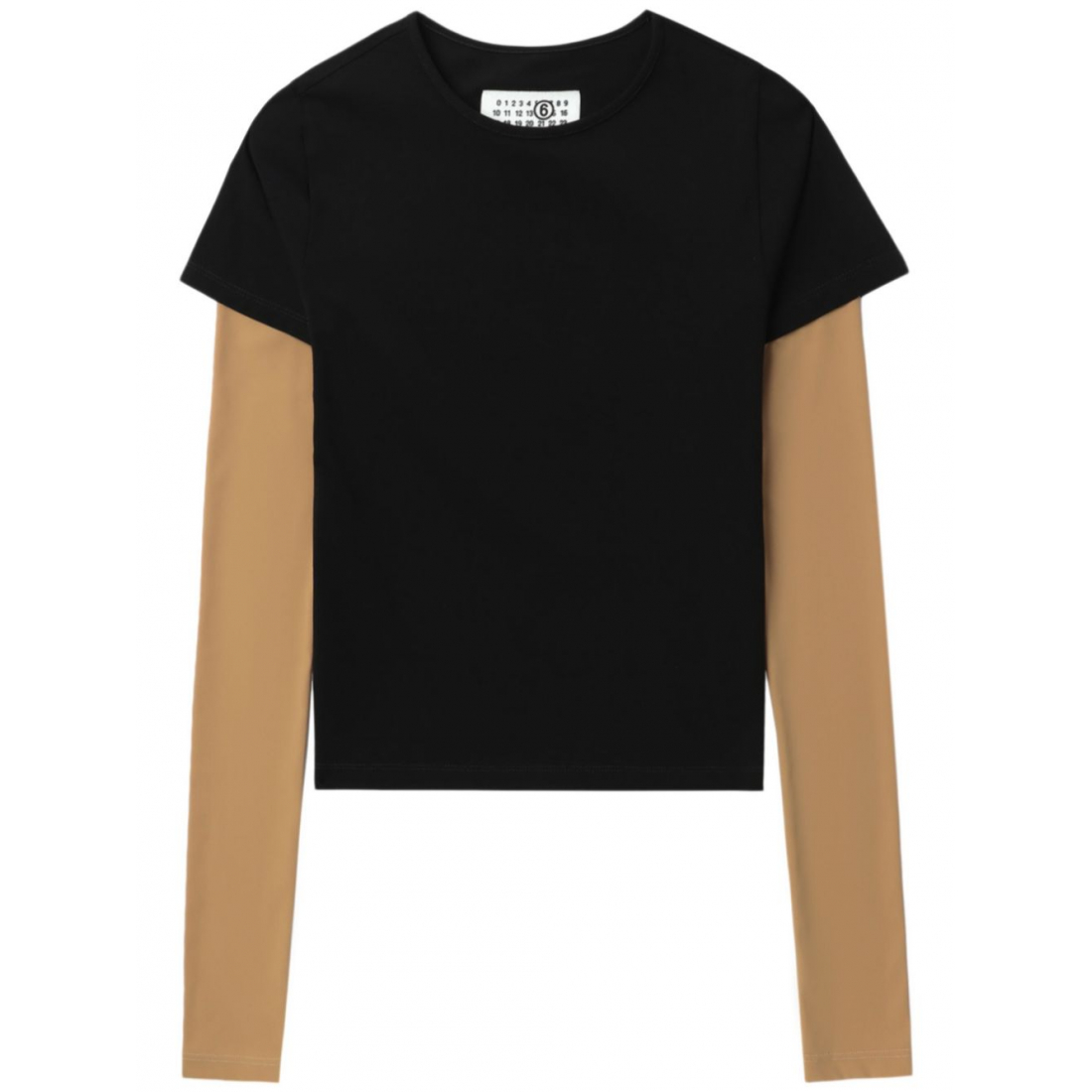 T-shirt 'Contrasting Sleeves' pour Femmes