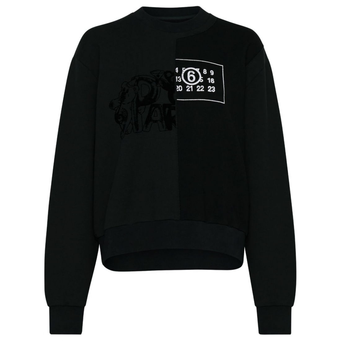 Women's 'Numbers-Motif' Sweatshirt