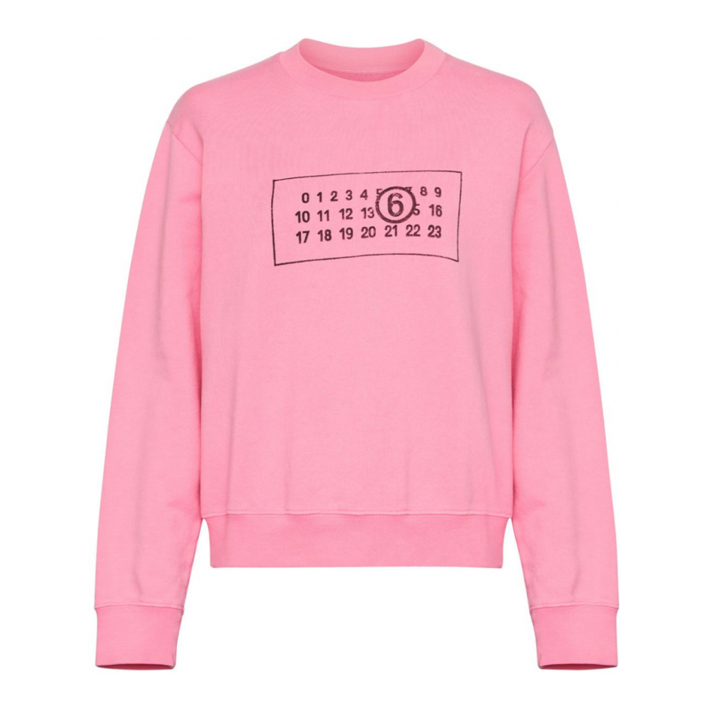 Sweatshirt 'Numbers-Motif' pour Femmes