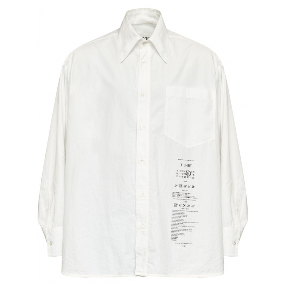 Chemise 'Spliced Numbers' pour Hommes