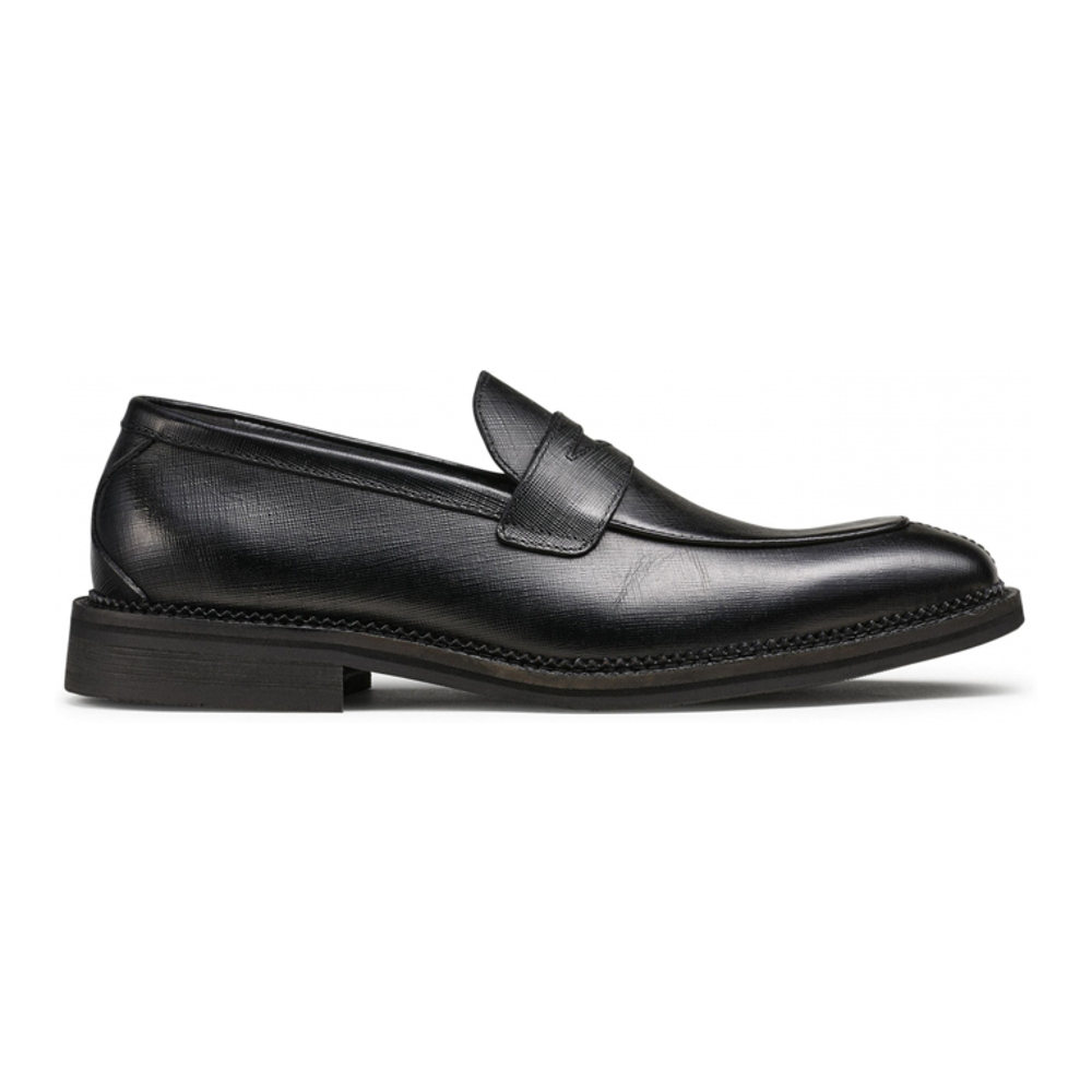 Mocassins 'Apron Toe Saffiano Leather Penny' pour Hommes