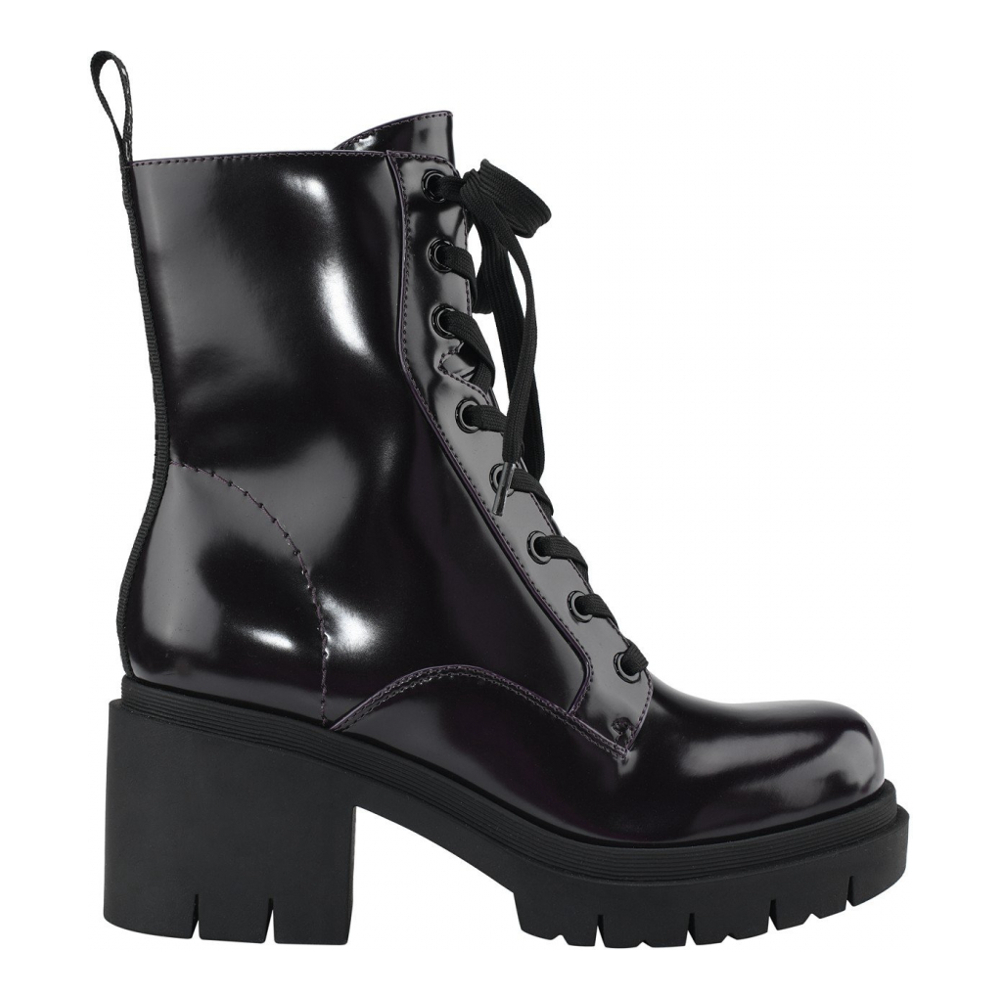 Women's 'Juel Low Heel Lace Up' Combat Boots