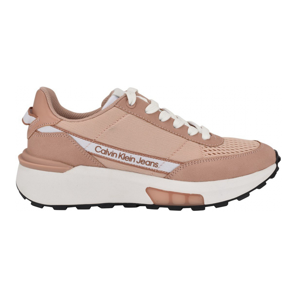 Sneakers 'Khalli Almond Toe Casual Lace-up' pour Femmes