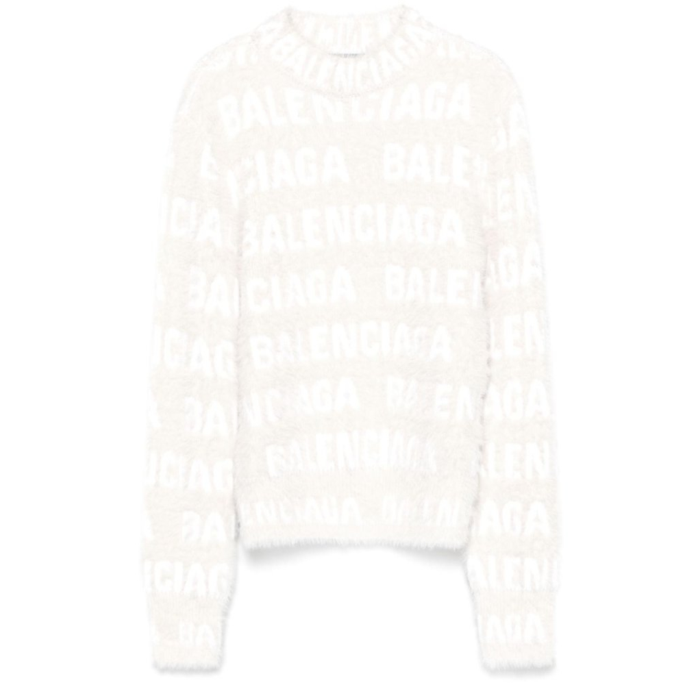 Pull 'Logo-Knit Fuzzy' pour Femmes