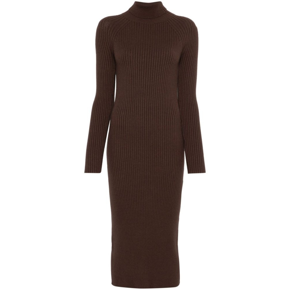 Robe Midi 'Ribbed' pour Femmes