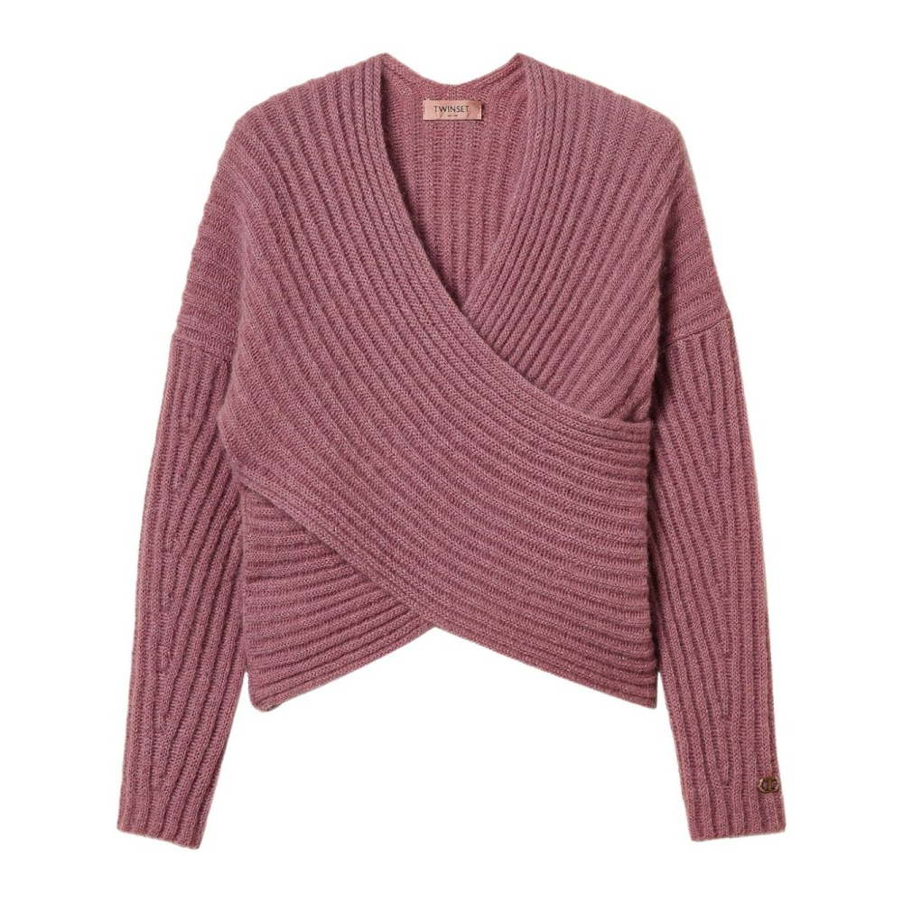 Pull 'Ribbed-Knit' pour Femmes