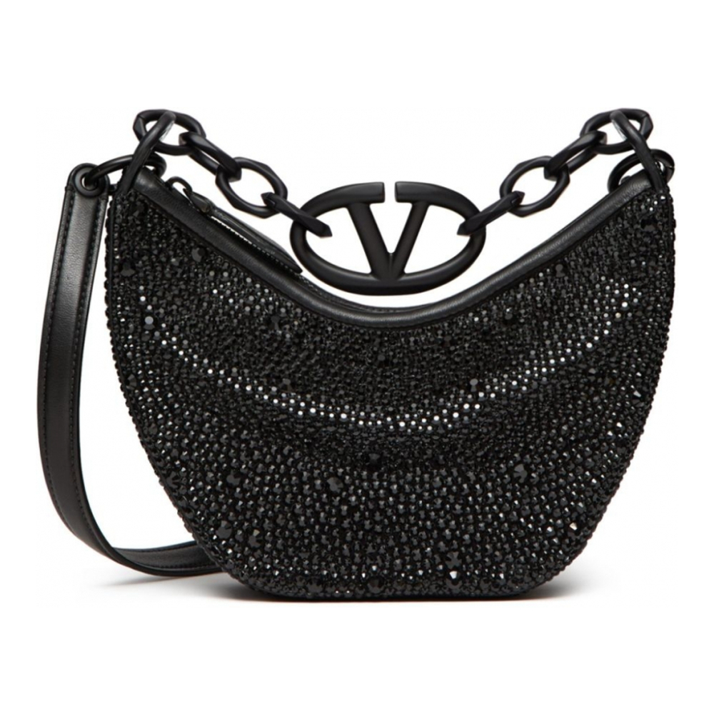 'Mini Vlogo Moon' Hobo Tasche für Damen