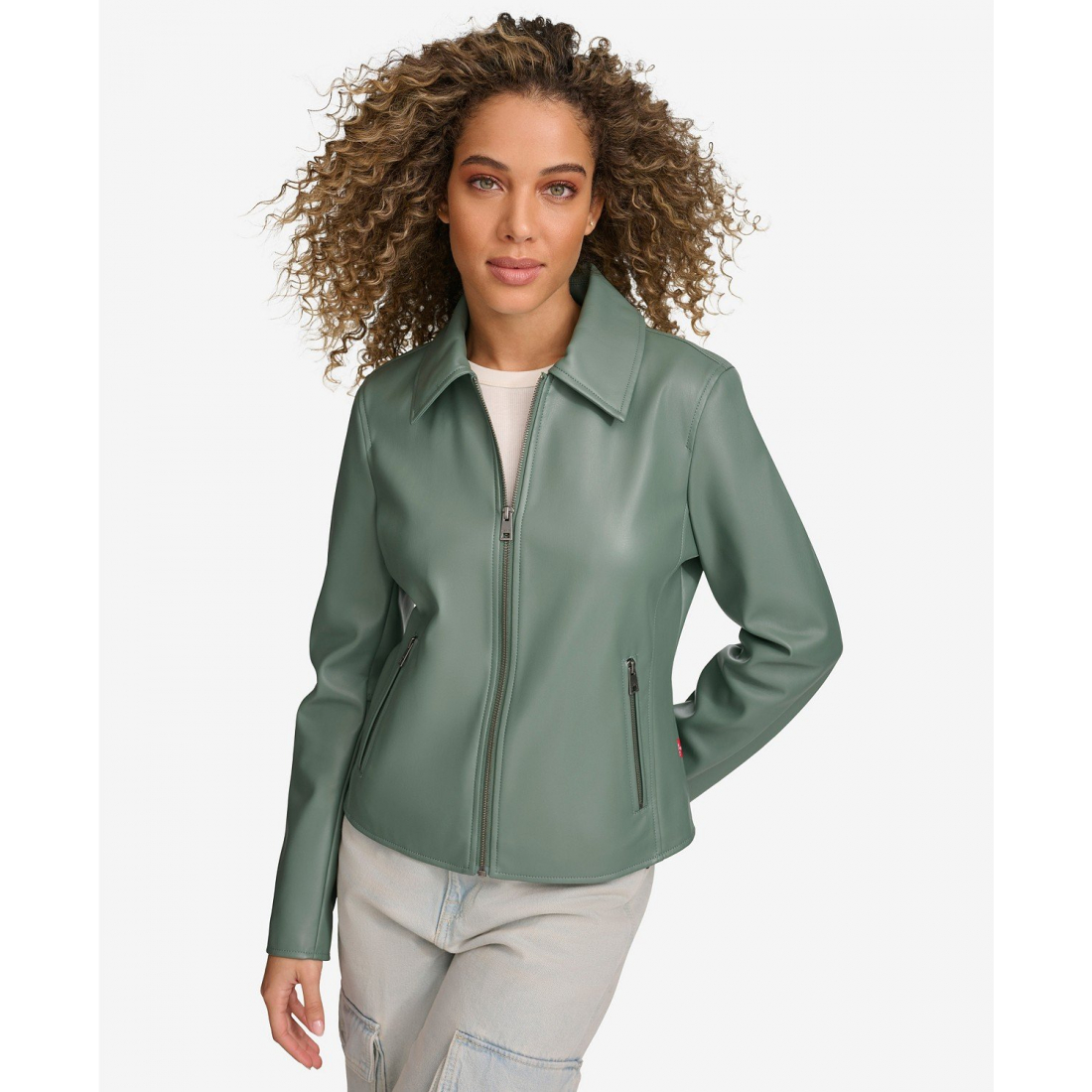 Veste 'Laydown Collar' pour Femmes