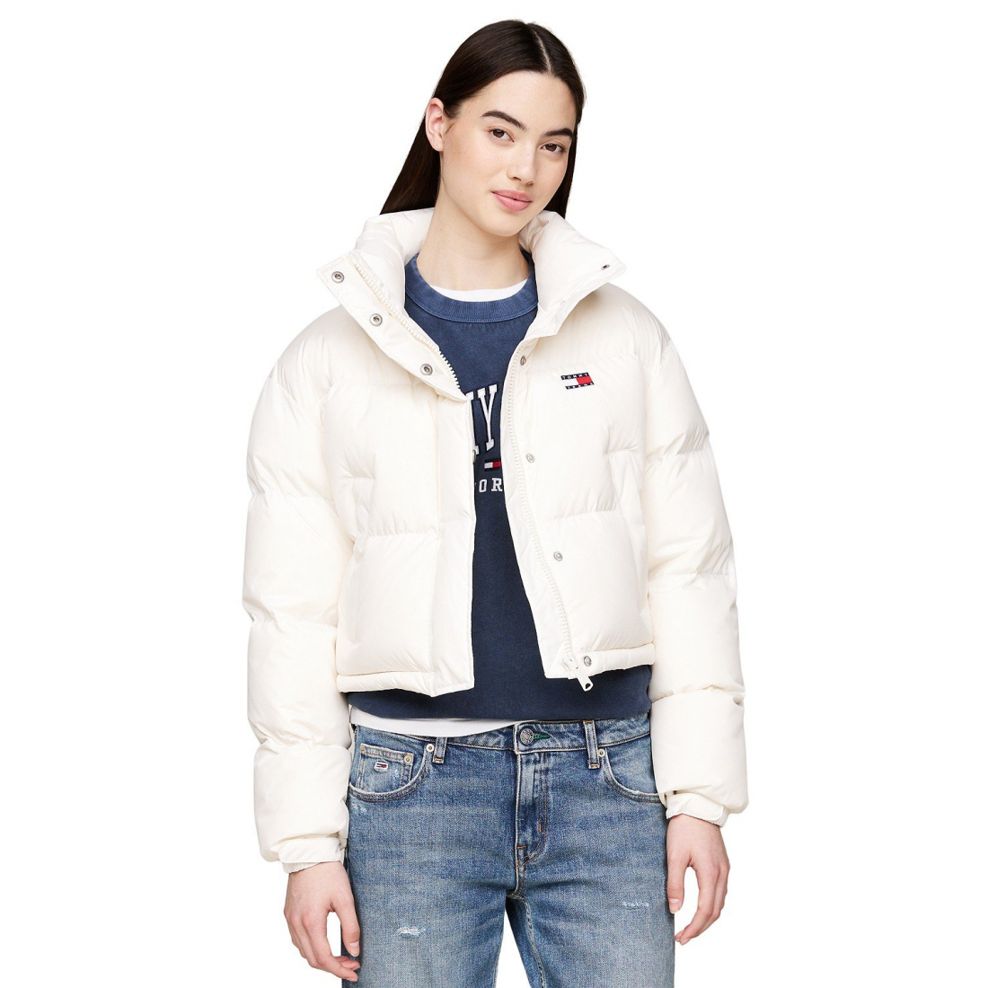 Manteau matelassé 'Alaska Logo Flag' pour Femmes