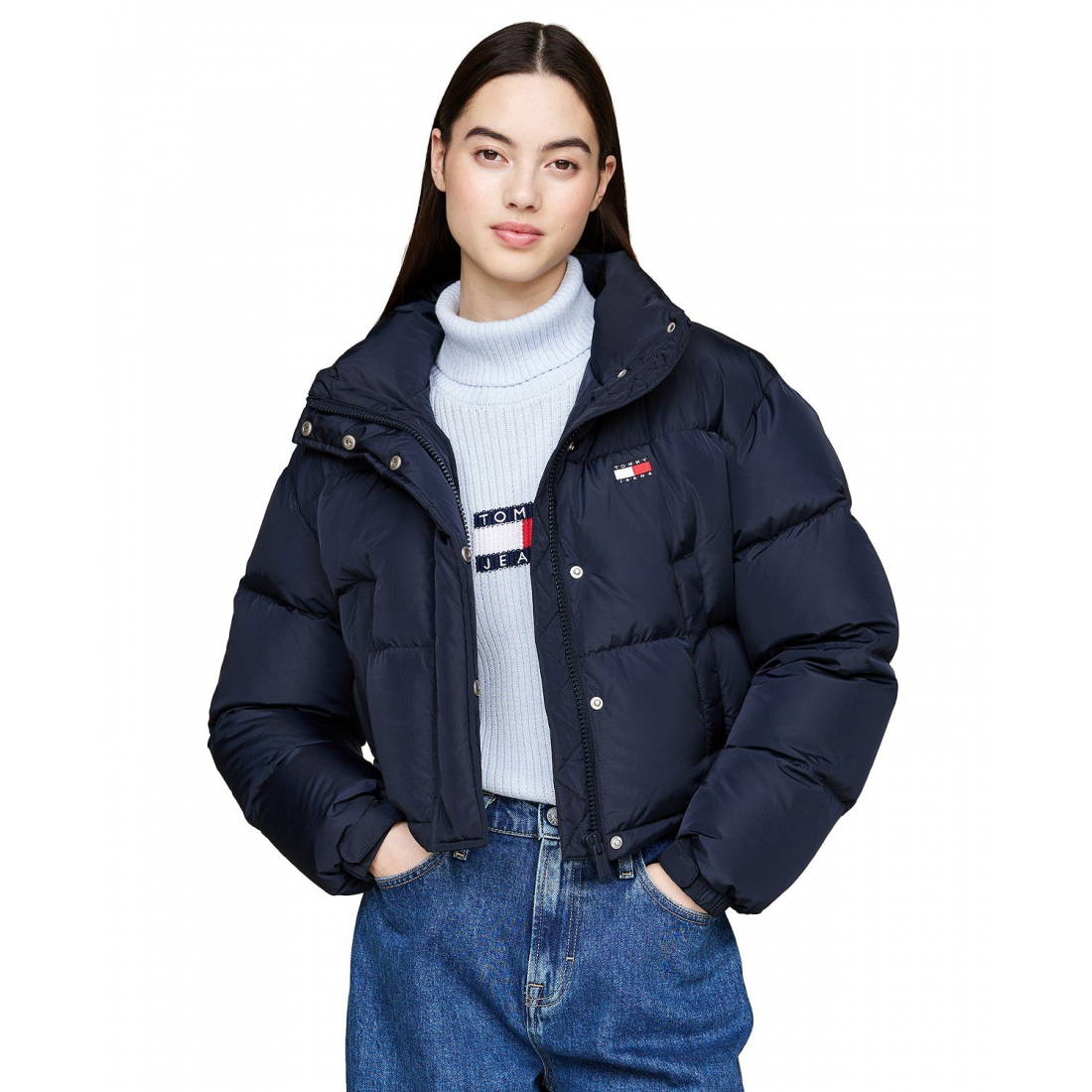 Manteau matelassé 'Alaska Logo Flag' pour Femmes