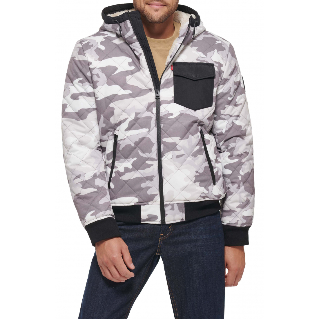 Veste matelassée 'Water Resistant Lined Diamond' pour Hommes