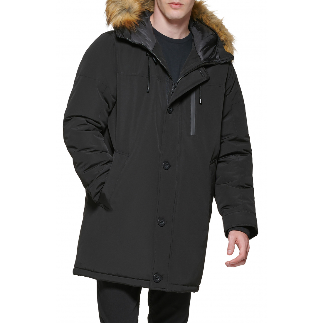 Parka 'Faux Fur Trim Hooded' pour Hommes