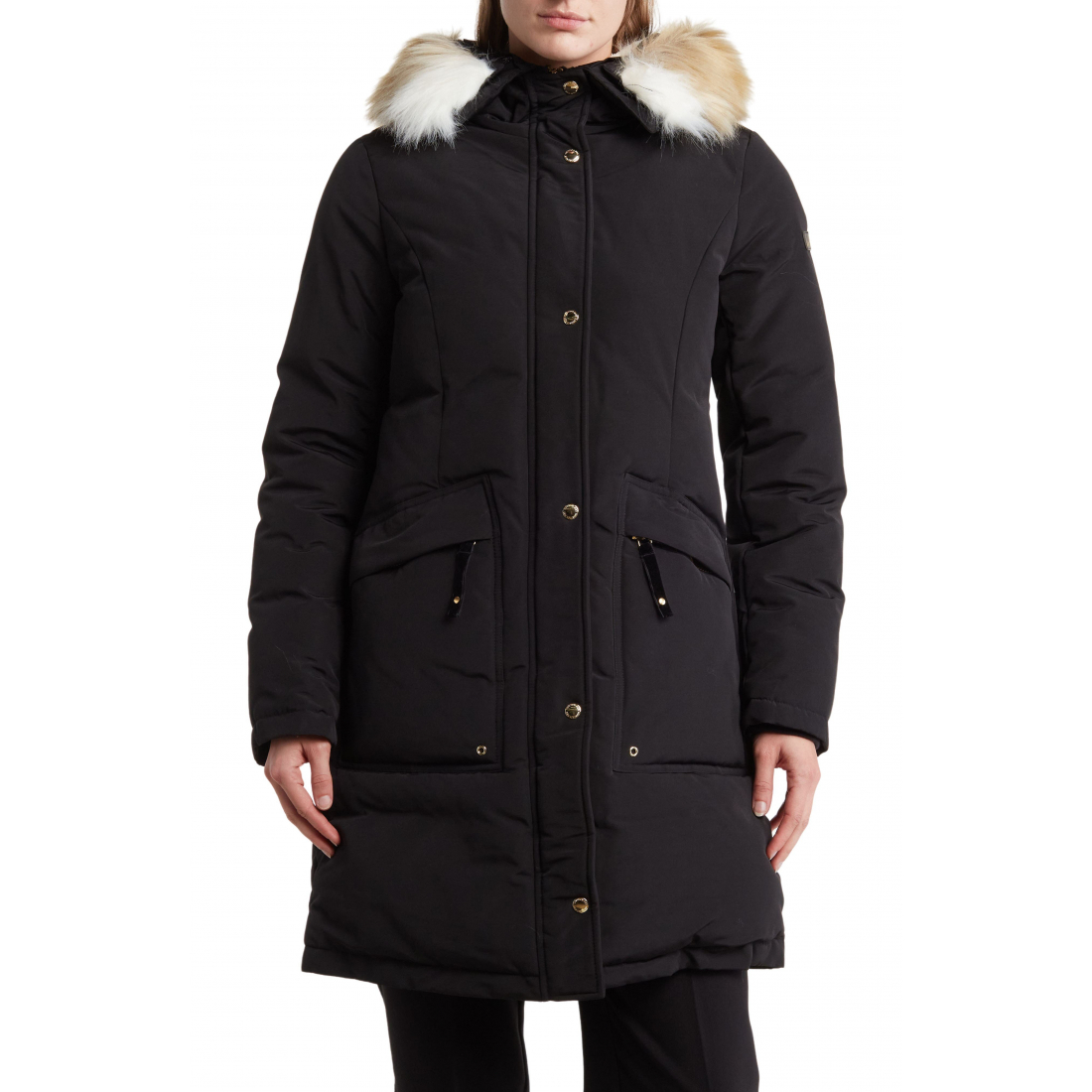 Manteau 'Lined Hooded' pour Femmes