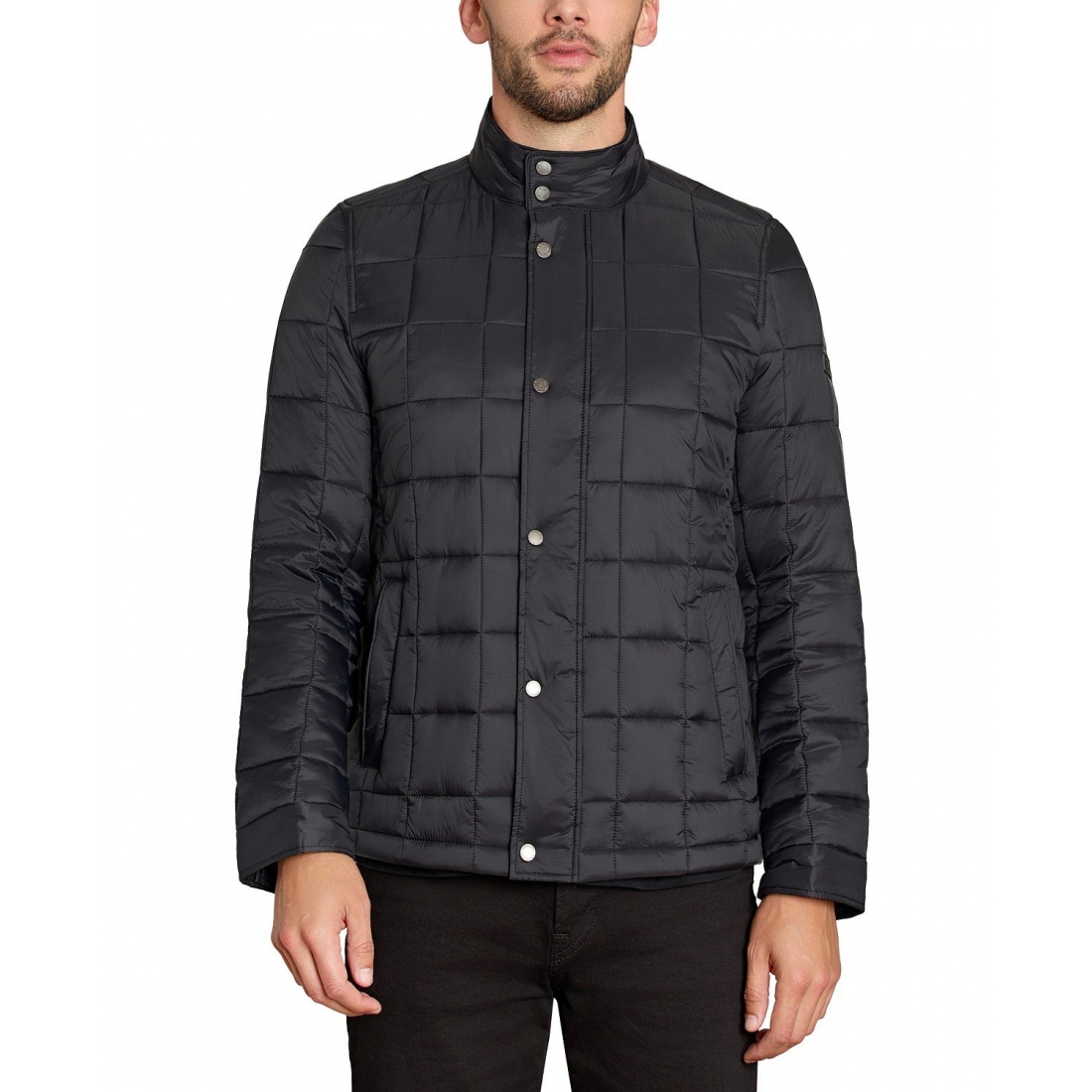 Veste matelassée 'Box-Quilted Full-Zip' pour Hommes