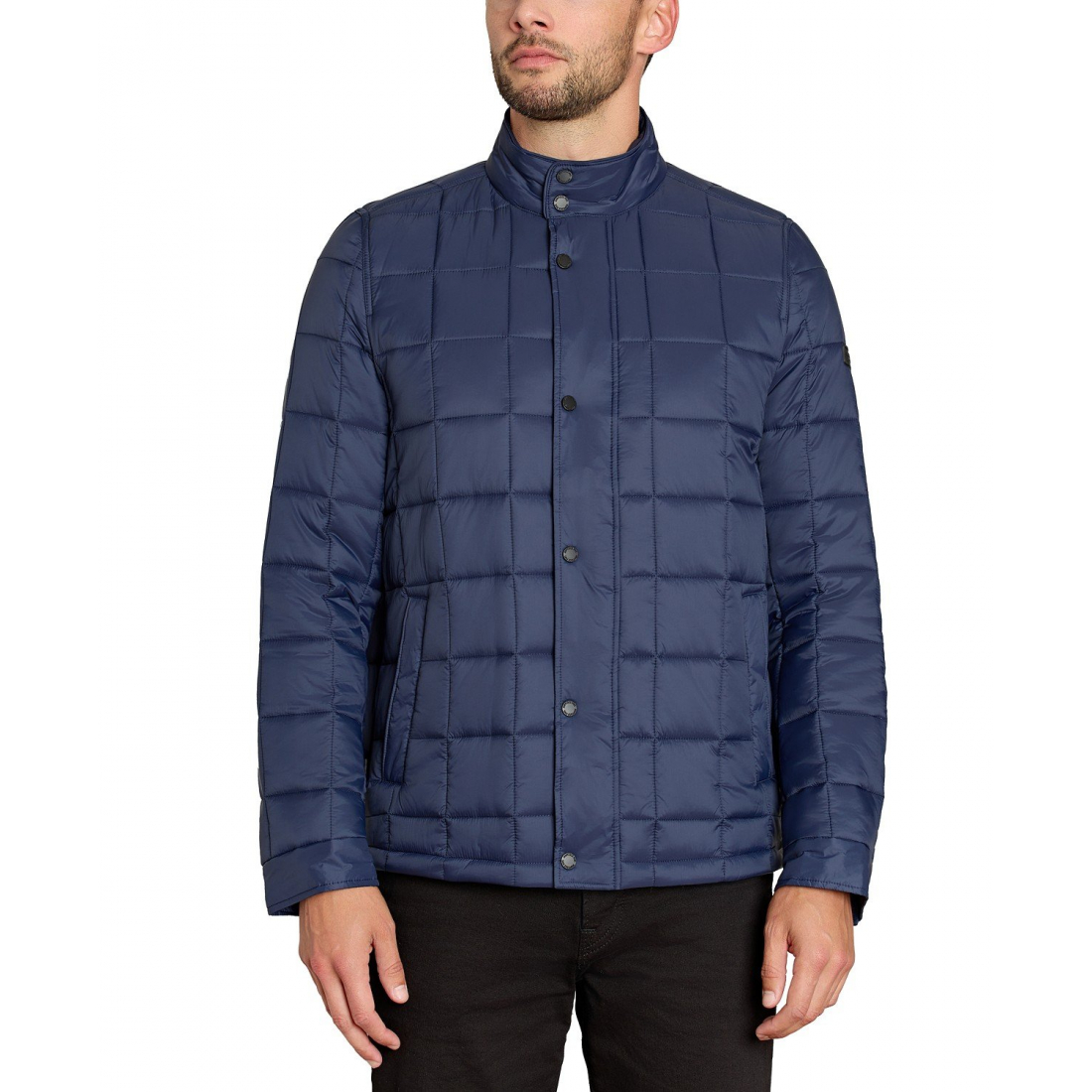 Veste matelassée 'Box-Quilted Full-Zip' pour Hommes