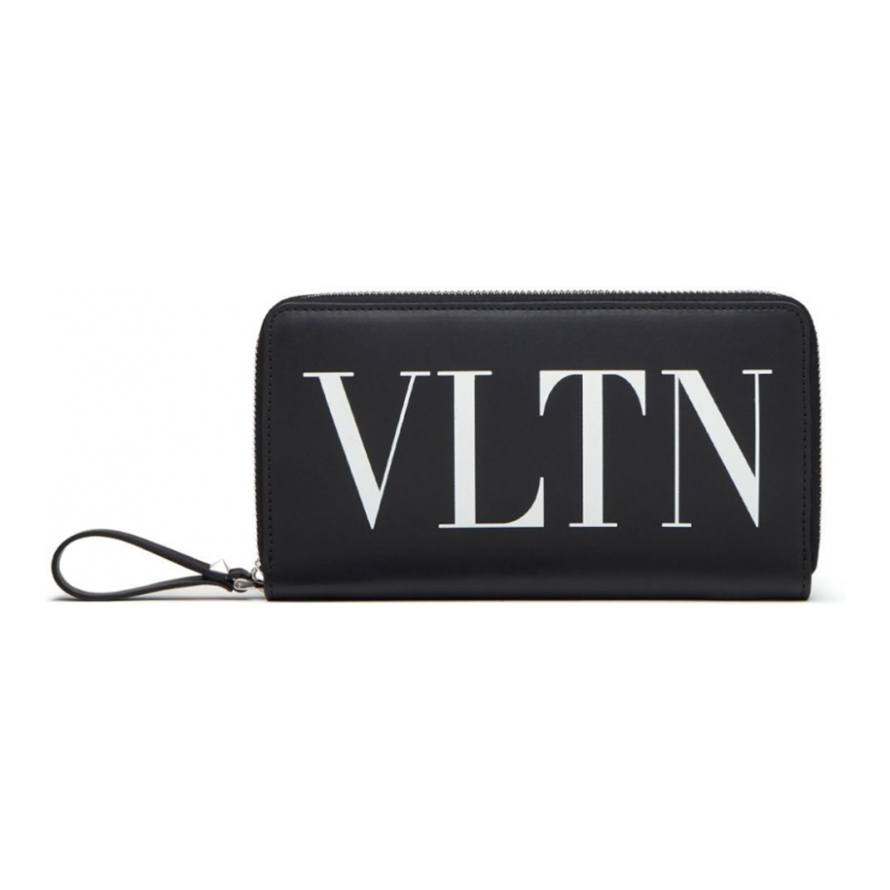 Men's 'Vltn Zip-Around Continental' Wallet