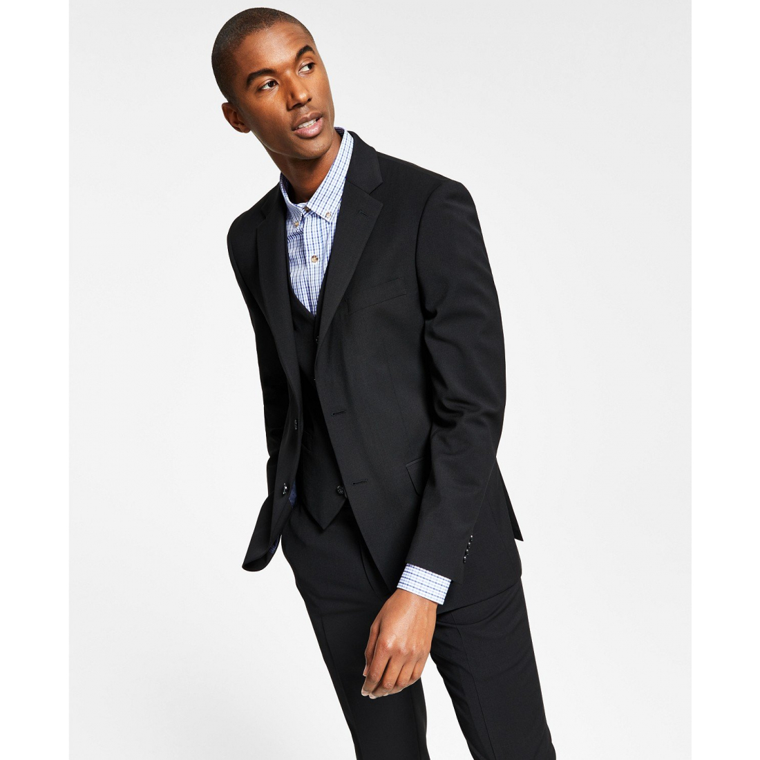 Men's 'Modern-Fit Wool TH-Flex Stretch Suit Jacket'