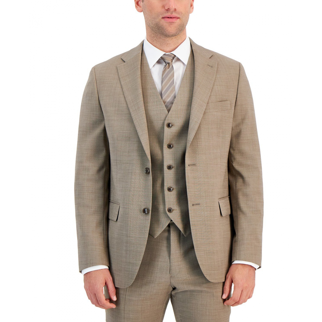 'Modern-Fit Wool TH-Flex Stretch Suit Jacket' für Herren