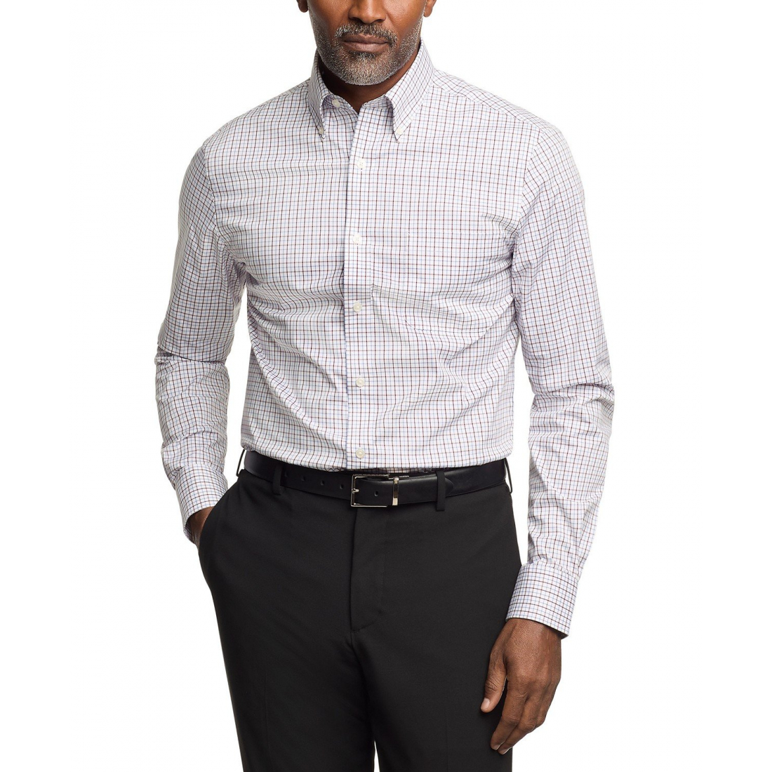 'Regular Fit Wrinkle Resistant Stretch Dress Shirt' für Herren